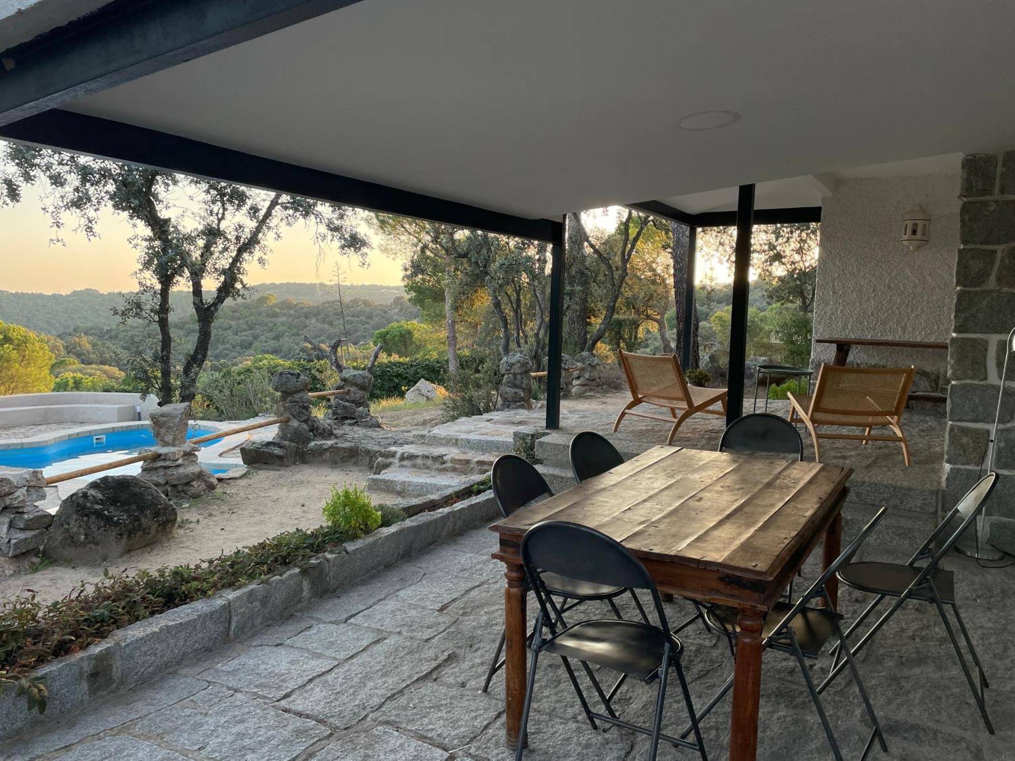 Chalet Con Piscina En Torrelodones Εξωτερικό φωτογραφία